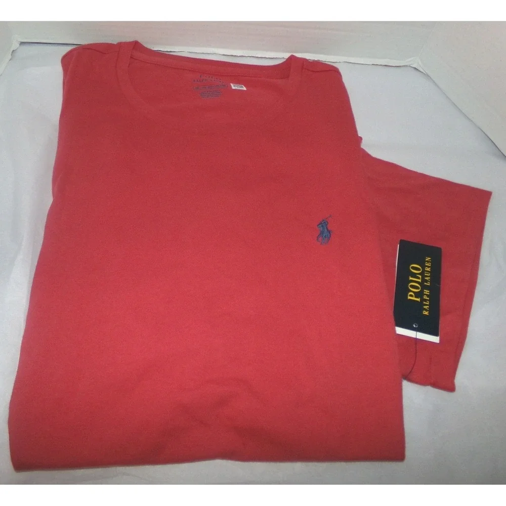 Polo Ralph Lauren Men's S/S XXL T-Shirt Nantucket Red Blue Pony